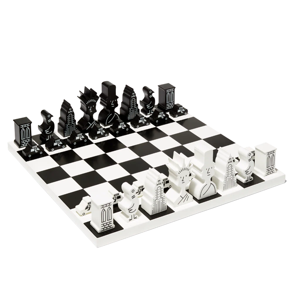 The Printworks x‬‭ The New Yorker‬‭ Chess Set - Image 2